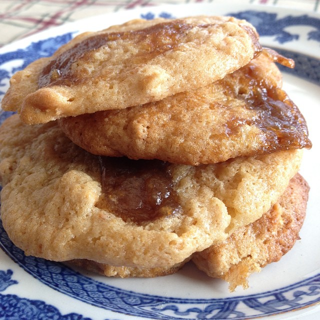 Cheat-Baked Apple Caramel Cookies